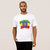 Äthiopische Flagge T-Shirt (Vorne ganz)