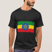 Äthiopische Flagge T-Shirt (Vorderseite)
