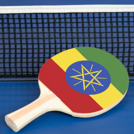 Äthiopische Flagge Tischtennis Schläger