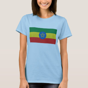 Äthiopische Flagge x Karte T - Shirt