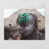 Äthiopische Frau 2 Postkarte (Vorderseite)