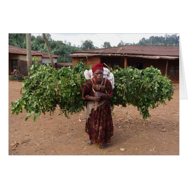 Äthiopische Frau 5 (Vorderseite (Horizontal))