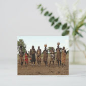 Äthiopische Frauen 3 Postkarte (Stehend Vorderseite)