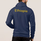 Äthiopische Jacke Hoodie (Rückseite)