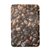 Äthiopische Kaffeebohnen Fotografisches Muster Ges Badematte (Vorderseite Vertikal)