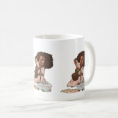 Äthiopische Kaffeekirmonie|Buna-Cermonie Kaffeetasse (VorderseiteRechts)