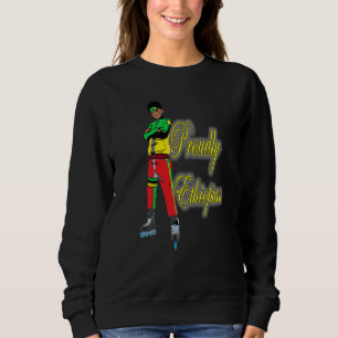 Äthiopische Kleidung habesha Sweatshirt