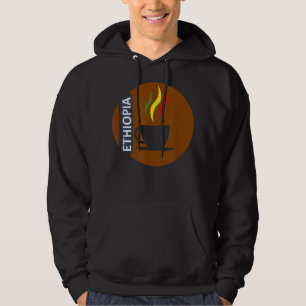 Äthiopische Kleidung Kaffee Hoodie