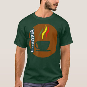 Äthiopische Kleidung Kaffee T-Shirt