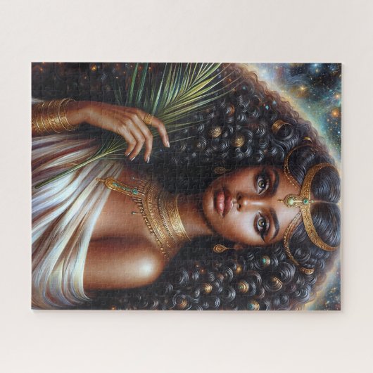 Äthiopische Königin Cassiopeia Griechische Mytholo Puzzle (Horizontal)