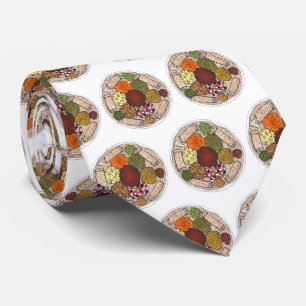 Äthiopische Küche Lebensmittelplattform Injera Wat Krawatte