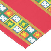 Äthiopische Kunstgrenze Mittelgroßer Tischläufer (Ecke)