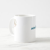Äthiopische "Papa-" Adoptions-Tasse Kaffeetasse (Vorderseite Links)