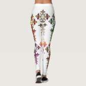 Äthiopische QuerLeggings Leggings (Rückseite)