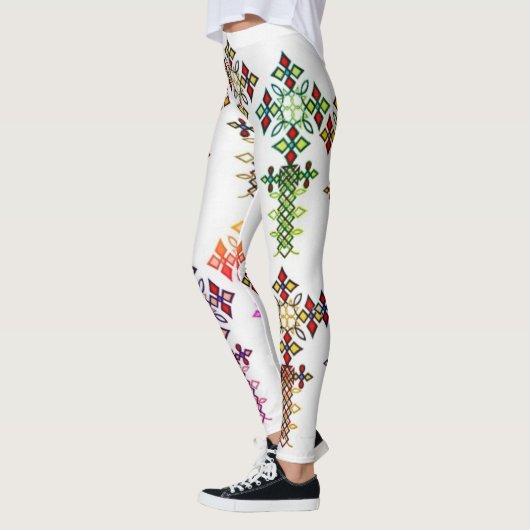 Äthiopische QuerLeggings Leggings (Links)