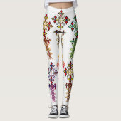 Äthiopische QuerLeggings Leggings (Vorderseite)