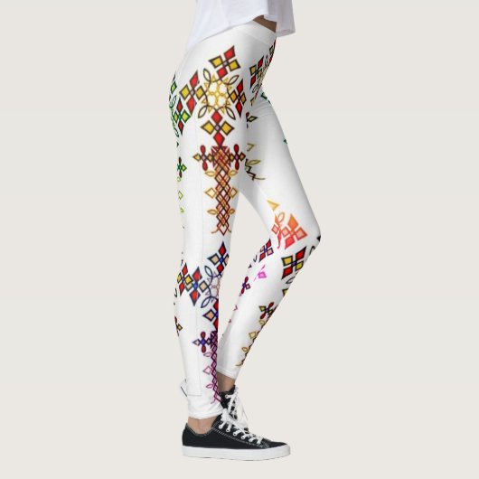 Äthiopische QuerLeggings Leggings (Rechts)