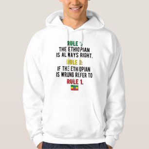 Äthiopische Roots Äthiopien Flagge Äthiopisches Er Hoodie