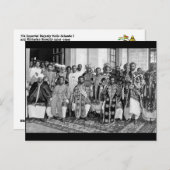 Äthiopische Royalty der 20er - 1930 Postkarte (Vorne/Hinten)