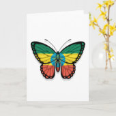 Äthiopische Schmetterlingsflagge Karte (Gelbe Blume)