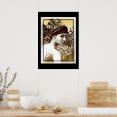 Äthiopische Schönheit Poster (Küche)