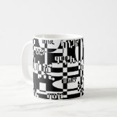 Äthiopische Städte Kaffeetasse (Vorderseite Links)