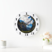 Äthiopische Zeit für Afrika - Runde (große Mauer) Große Wanduhr (Zuhause)