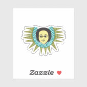 Äthiopischer Engel Aufkleber (Blatt)