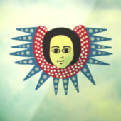 Äthiopischer Engel Fensteraufkleber (Blatt 3)