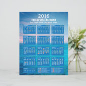 Äthiopischer Kalender 2023 (Stehend Vorderseite)