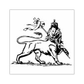 Äthiopischer Löwe von Juda Gummistempel (Prägung)