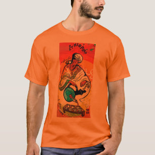 Äthiopischer Mann in Turban-auslaufendem Tee