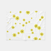 Äthiopischer Neujahrsadei Abeba Fleecedecke (Vorderseite (Horizontal))