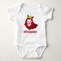 Äthiopischer Power - Baby-Jersey-Bodysuit