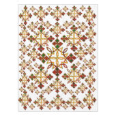 Äthiopischer Rootz Meskel Cross Tabletts Tischdecke (Vorderseite)