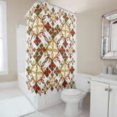 Äthiopischer Rootz Meskel Duschvorhang (Beispiel)