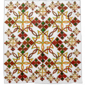 Äthiopischer Rootz Meskel Duschvorhang (Vorderseite)