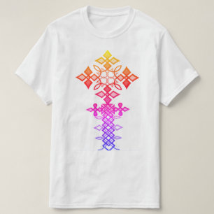 Äthiopischer T - Shirt für traditionelles Cross-