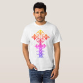 Äthiopischer T - Shirt für traditionelles Cross-De (Vorne ganz)