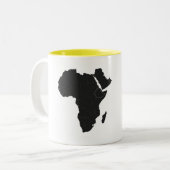 Äthiopischer Weltvereinigung Tadyas Afrika Amharic Zweifarbige Tasse (Vorderseite Links)