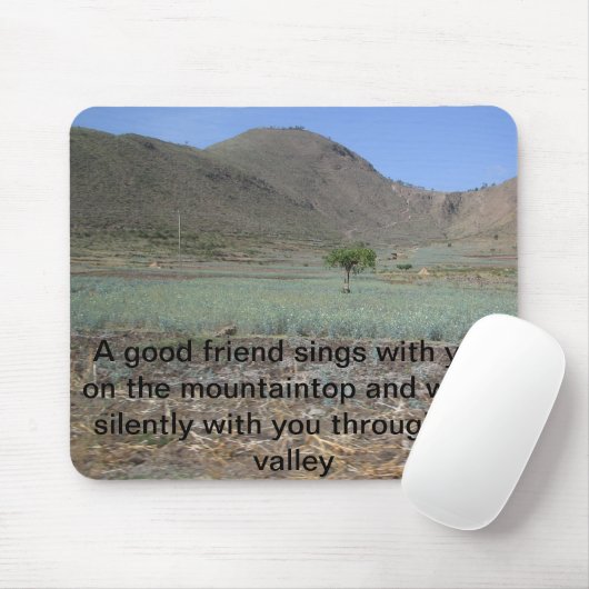 Äthiopisches Bergmousepad Mousepad (Mit Mouse)