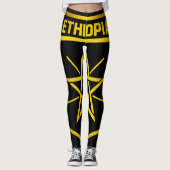 Äthiopisches Emblem Leggings (Vorderseite)