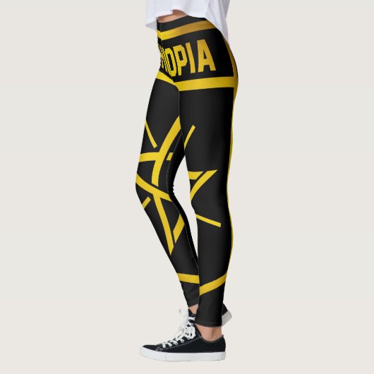 Äthiopisches Emblem Leggings (Links)