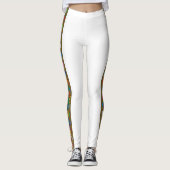 Äthiopisches Ethnisches Muster / Saba Tilet Leggings (Vorderseite)
