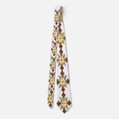 Äthiopisches Kreuz Krawatte (Rückseite)