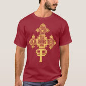 Äthiopisches Kreuz T-Shirt (Vorderseite)