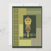 Äthiopisches Probekreuz Feiertagskarte (Vorderseite)