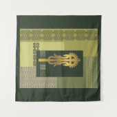 Äthiopisches Probekreuz Wandteppich (Vorderseite (Horizontal))