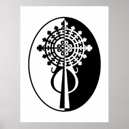 Äthiopisches Prozessionskreuz-II Poster