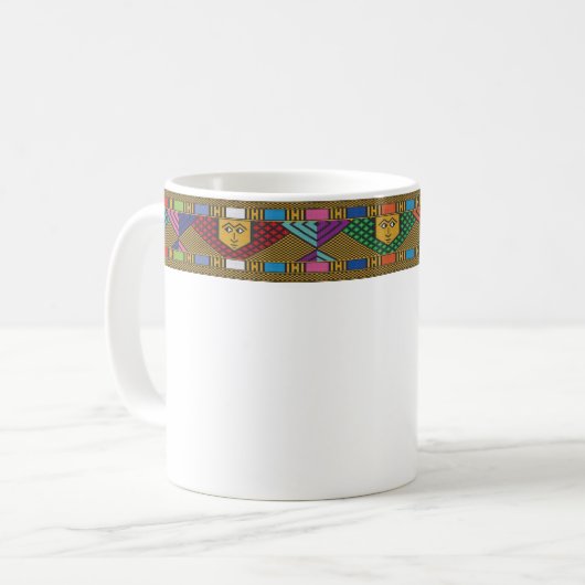 Äthiopisches Saba-Tilet Kaffeetasse (Vorderseite Links)